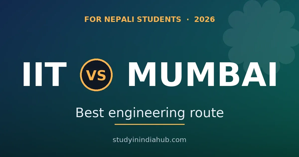 University of Mumbai: Best Engineering University for Nepali Students without IITJEE (2026): Includes VJTI, SPIT