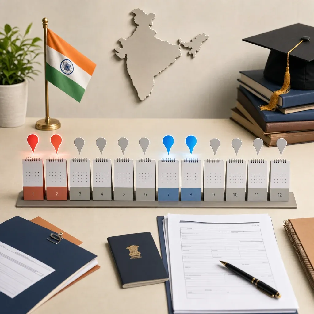 When to Apply to Indian Universities: Intake Calendar 2026-2027