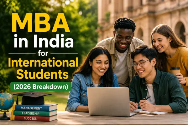 MBA in India for International Students